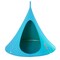 The Hamptons Collection 72” Light Blue Two Person Hanging Cacoon Chair with Hanging Hardware